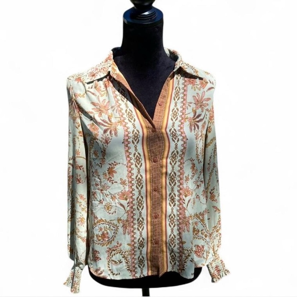 Floral Print Women's Top